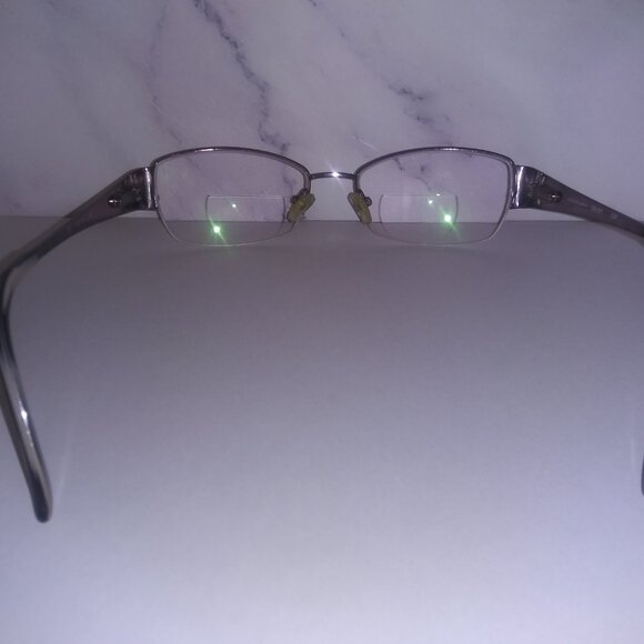 Oscar De La Renta Shiny Rose Rectangle Frame Glasses OSL 501-234 - Picture 5 of 12